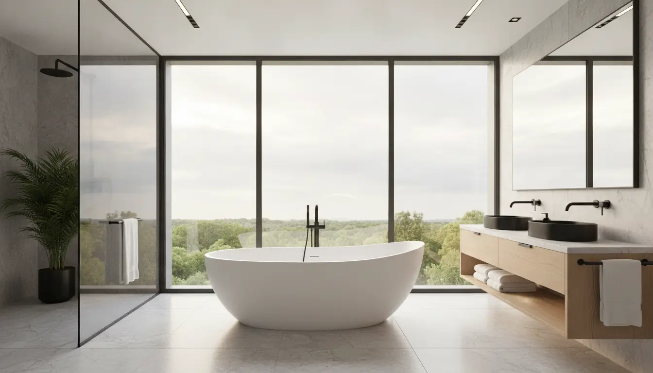 Homepage of a plumbing company website designed by QuoteWell